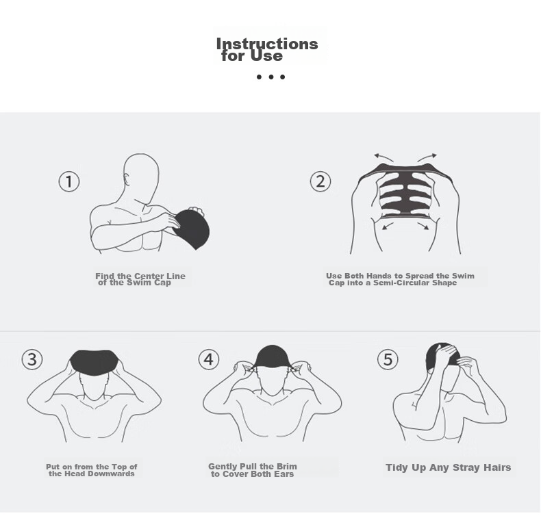WATERTIME / Shuichuan Anti-Fog Swimming Goggles, High Definition Large Frame Swim Cap, Non-Binding for Men And Women, Swimming Glasses And Swim Cap Set 18