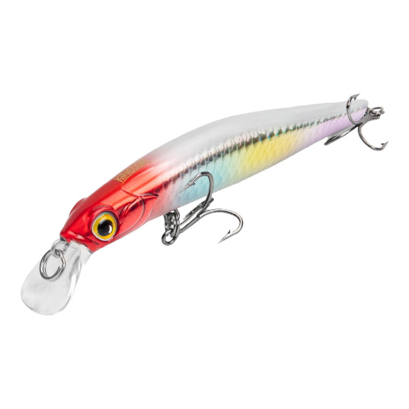 Guowangliya Lure Fishing Bait, Invisible Sinking Minnow Lure, Long-Distance Casting, Wiggling And Sinking, for Sea Bass, Perch Fish And Bass