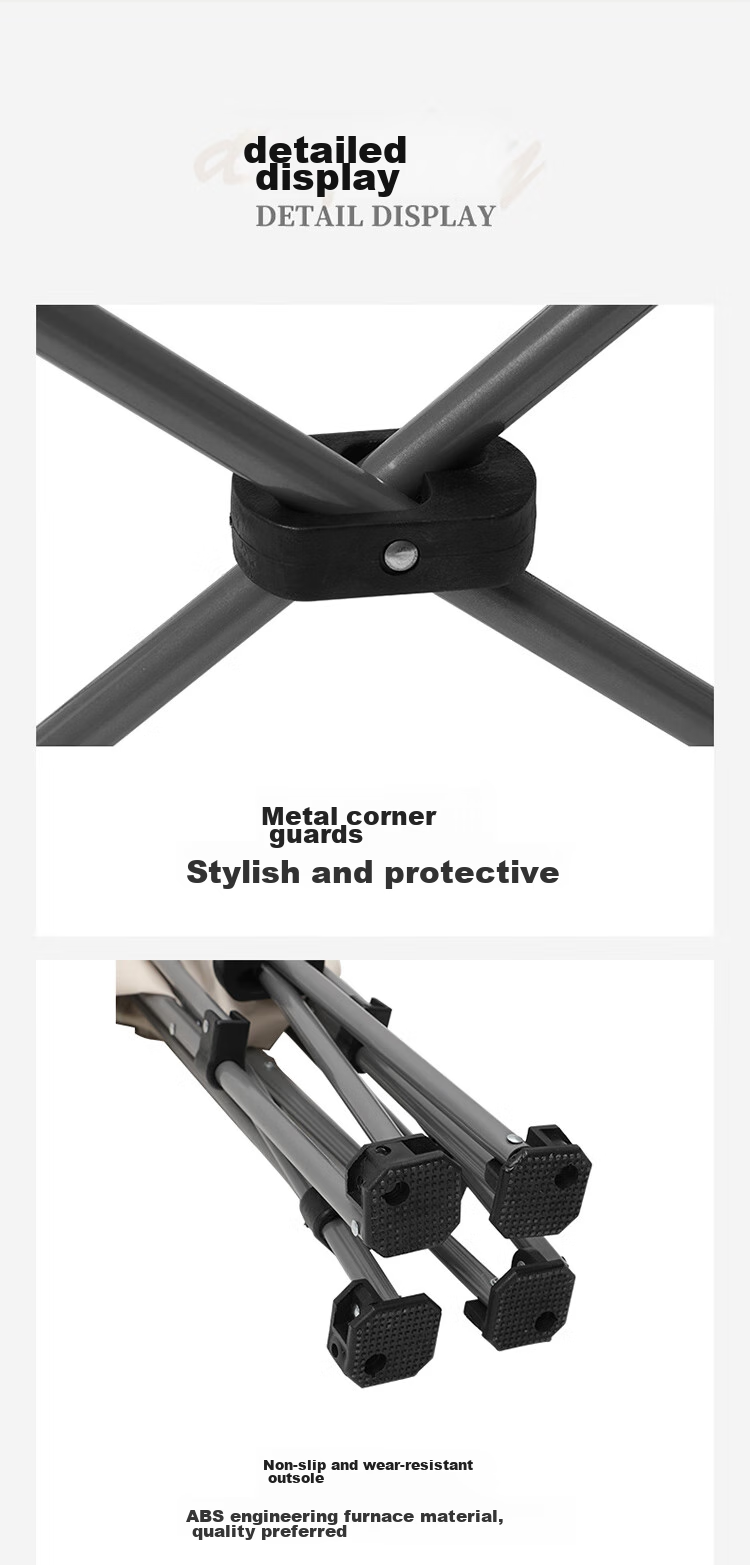 TAN XIAN ZHE Outdoor Folding Chair, Portable Camping Beach Chair, Home Nap Chair, Director's Chair, Ultra-Light Fishing Chair 7