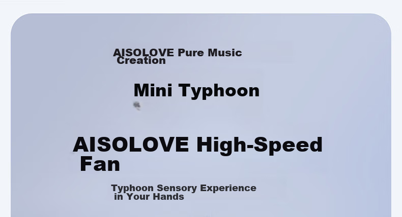 SOLOVE F15 Handheld Mini Fan, Ultra-High RPM Rechargeable Fan, USB Small Fan with Long Battery Life, Portable Powerful Fan for Student Dormitory, Quiet Operation, Gold Color 1