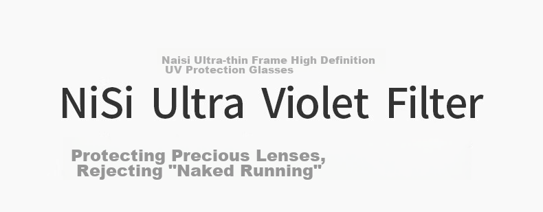 NiSi Ultra-Thin UV Filter, 52mm UV Filter for DSLR And Mirrorless Camera Lenses, Protective Filter for DSLR And Mirrorless Cameras, Accessory Lens Filter, Standard UV Filter Suitable for Canon, Nikon, Sony 2