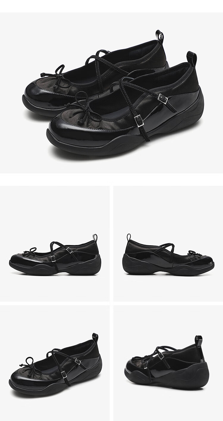 Le Saunda [Galaxy Ballet] Slip-On Mary Jane Shoes for Women, Casual Flats, Style 5M47102, Silver SVF, Size 39 7