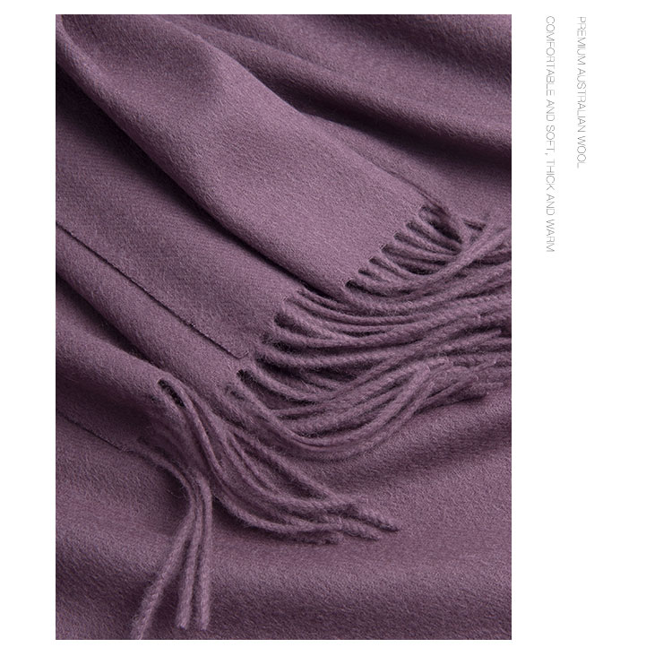 Hengyuanxiang 100% Pure Wool Office Air Conditioning Shawl for Women, Autumn Scarf, New Style Birthday National Day Gift for Elders 15