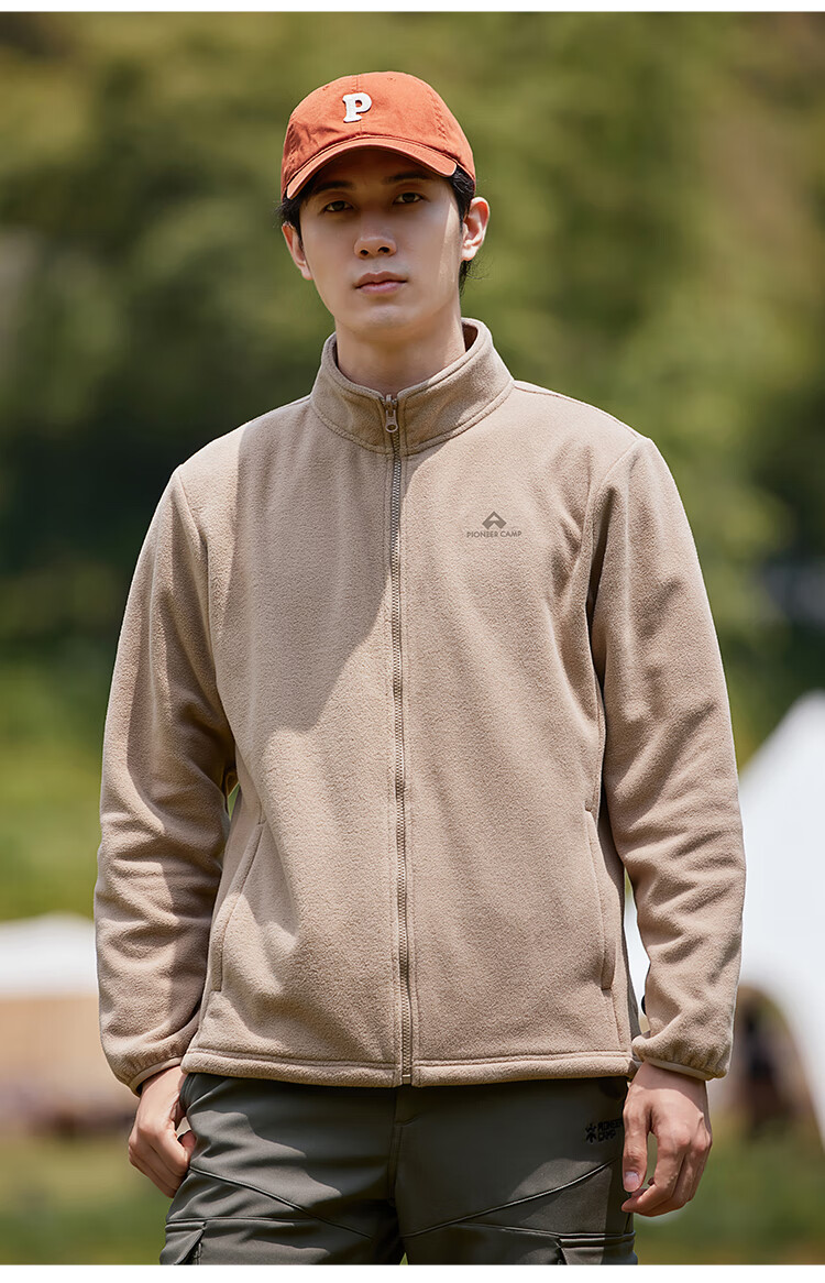 Pioneer Camp [300g Series] Fleece Jacket for Women, Spring And Autumn Casual Women's Jacket, Warm Fleece Inner Lining 11