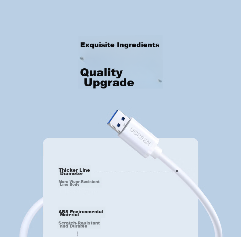UGREEN USB 3.0 Hub, Multi-Port Splitter, High-Speed 4-Port Expansion Dock, HUB Concentrator, Laptop And Desktop Converter Adapter Extension Cable 13