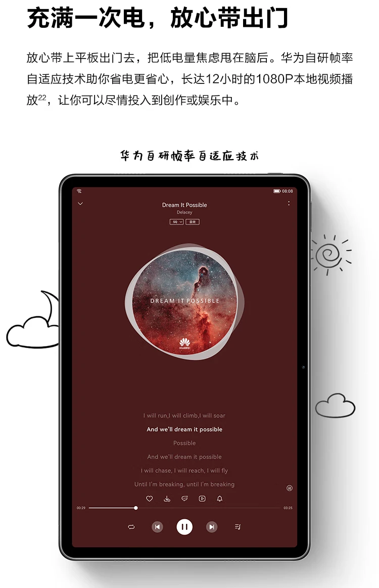 Huawei HUAWEI MatePad 11 120Hz high refresh full screen Hongmeng HarmonyOS audio-visual entertainment office learning tablet 8+128GB WIFI obsidian lime gray Huawei HUAWEI MatePad 11 120Hz high refresh full screen Hongmeng HarmonyOS audio-visual entertainment office learning tablet 8+128GB WIFI obsidian lime gray