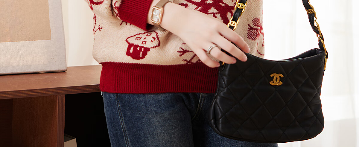 PinCai Knitted Sweater for Women, Round Neck, Retro And Gentle, Suitable for Outdoor Wear, Christmas Style, Lazy And Soft Knit Sweater P144Z9008 25