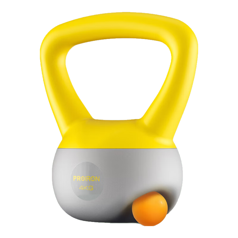 PROIRON Puli'ai Soft Kettlebell, Men's And Women's Kettlebell Dumbbell, Fitness Soft-Ended Kettlebell, Squat Aid, 10KG