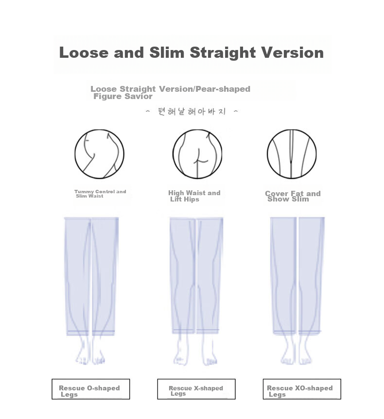 LangSha Tencel Denim Jeans for Women, Summer Lightweight High-Waist Straight-Leg Slimming Casual Ice Silk Narrow Wide-Leg Pants 3