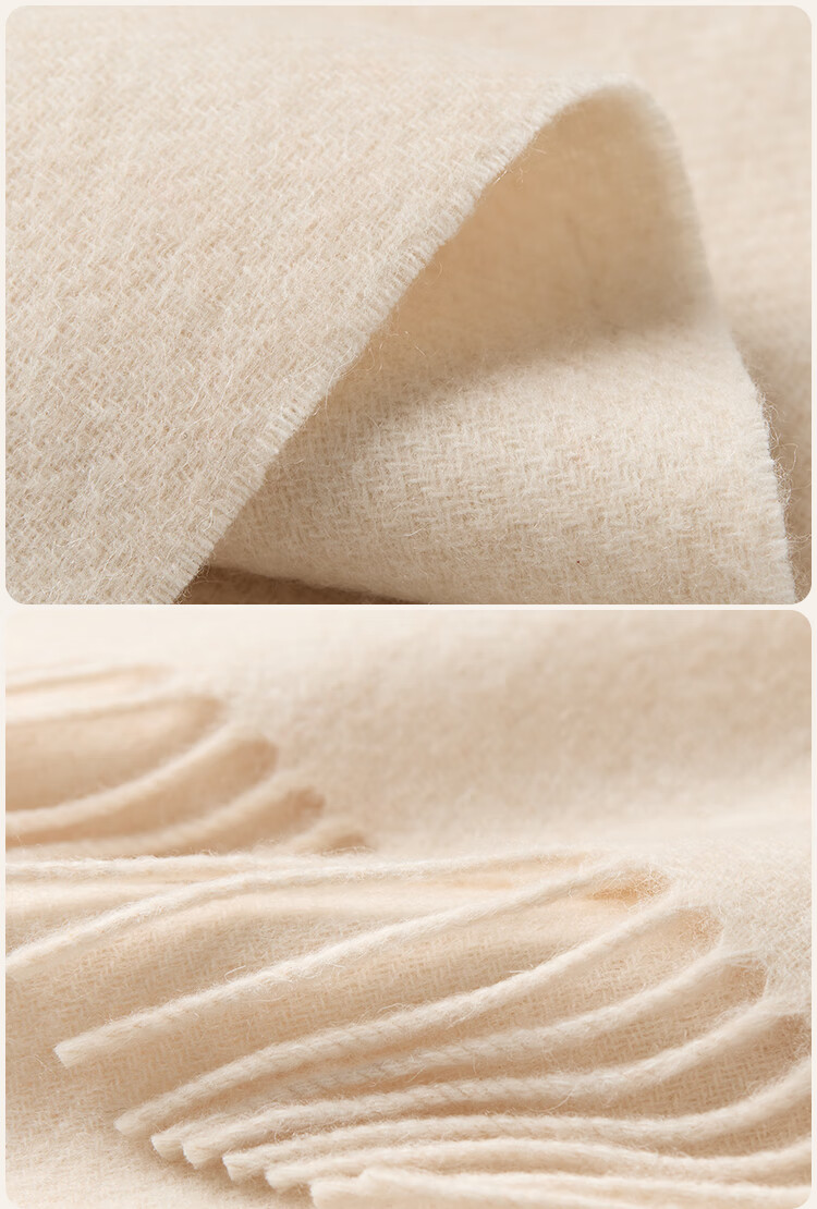 JIUMU Pure Wool Scarf for Women, Autumn And Winter Neck Warmer, Ladies' Warm Shawl, Gift for Women on National Day Or Birthday, Gift Box Packaging 20