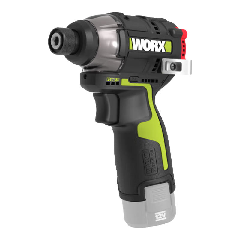 WORX 12V 160N Brushless Electric Impact Driver WU132X.91 (Bare Tool), Lithium Battery Handheld Drill, Electric Screwdriver