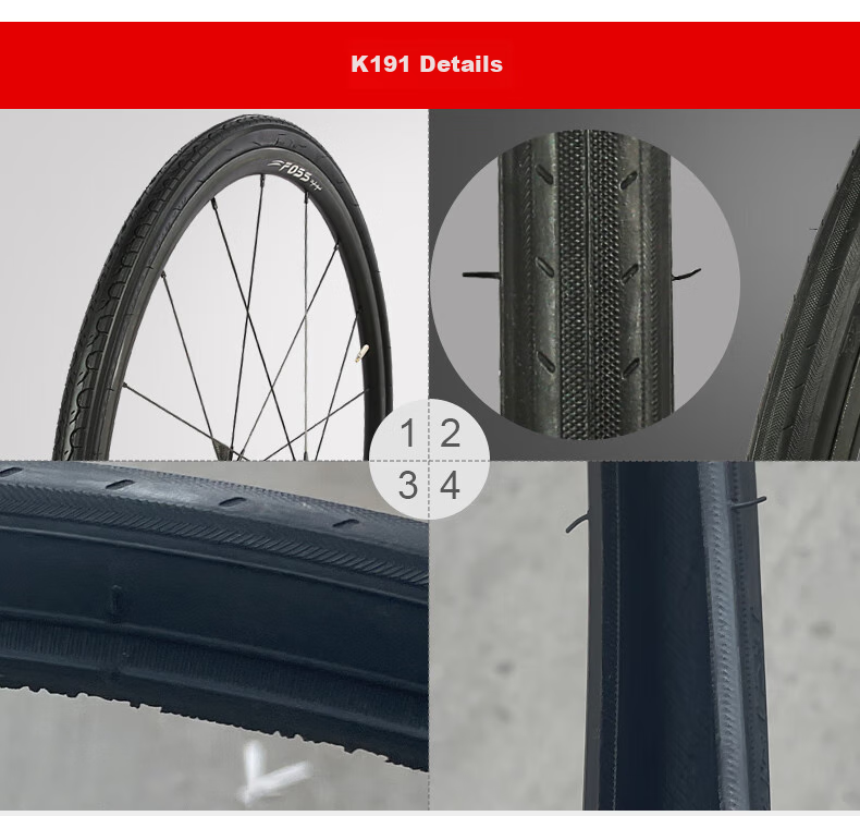 KENDA K193 Road Bike Outer Tire, 700X32c, Bicycle Smooth Tire, Low Resistance, Wear-Resistant, Black 10