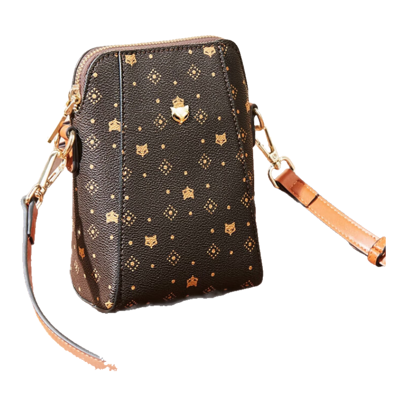 FOXER Women's Handbag, Large Capacity Shoulder Bag, Crossbody Bag, Phone Pouch, Small Purse, Light Luxury Valentine's Day Gift