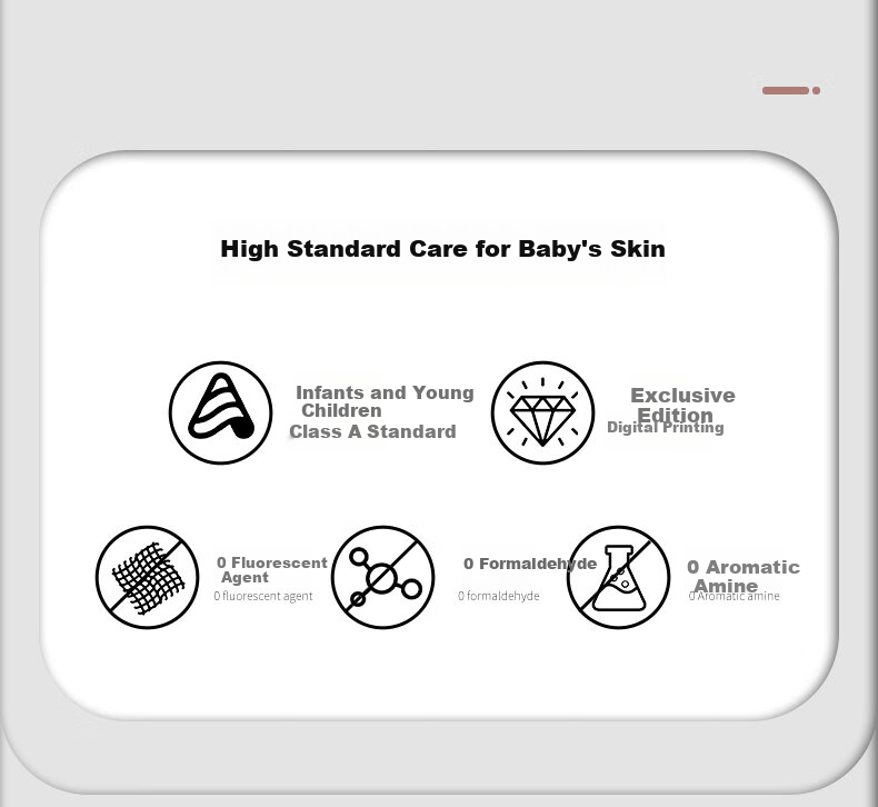 Zhuyibai Pure Cotton 7A Antibacterial Baby Towels, 5 Pack, Class A Baby Face Towels, Absorbent, Lint-Free Gauze Drool Bibs 2