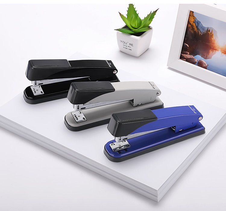 SUNWOOD Efficiency King Series, 25-Page Rotatable Stapler, Compatible with 24/6 Staples, Black, P414 6