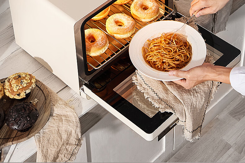 欧洲gram 蒸烤箱一体机台式家用独立控温蒸箱烤箱二合一可替微波炉