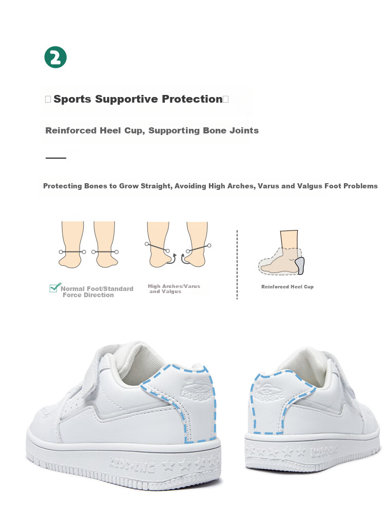 Kids.ing Cadixing Children's Sneakers, Boys' Spring And Autumn Casual Sports Shoes, Campus White Shoes for Girls, Big Kids Running Shoes, White, Size 26 6