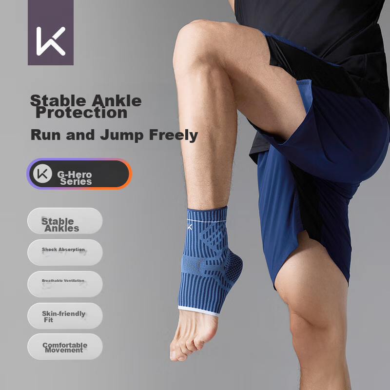 Keep Ankle Ligament Injury Sports Basketball Football Anti-Sprain Fixation Brace, Ankle Joint Protection Sleeve [Single Pack]