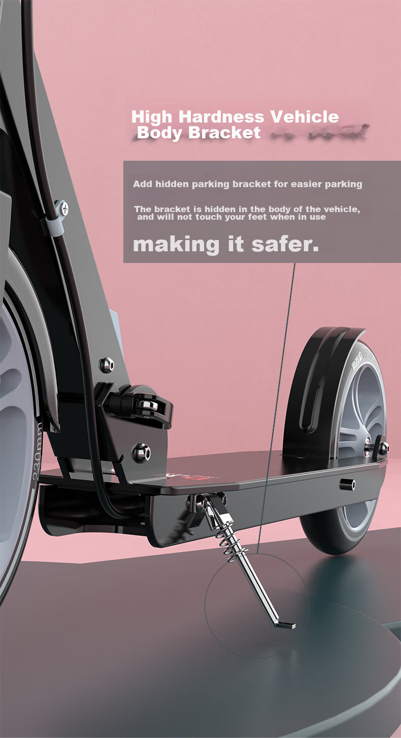 DEPTHPOWER Adult Scooter for Commuting to Work, Two-Wheel Non-Electric Kick Scooter for Older Childre 3