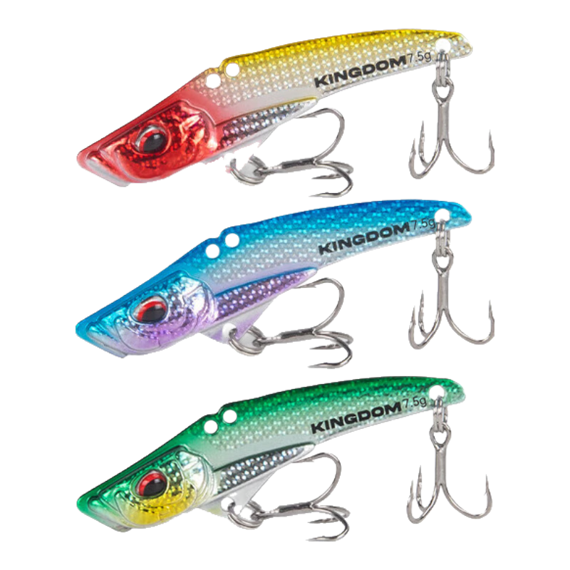 Guowangliya Lure Fishing Bait Metal VIB Set Long-Casting Topmouth Culter Sea Bass Perch Fish 7.5g S2