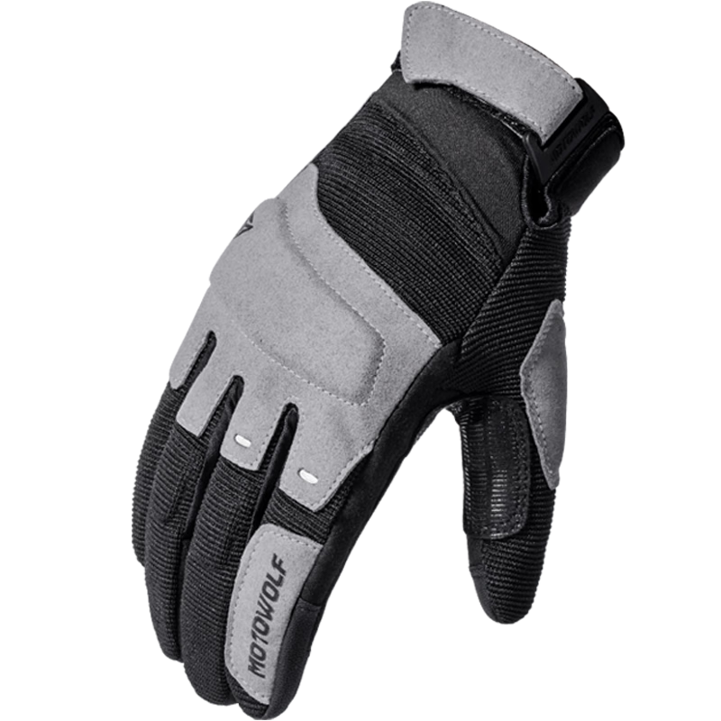 MOTOWOLF Motorcycle Summer Riding Gloves Unisex Windproof Anti-Fall Off-Road Breathable Biker Gloves