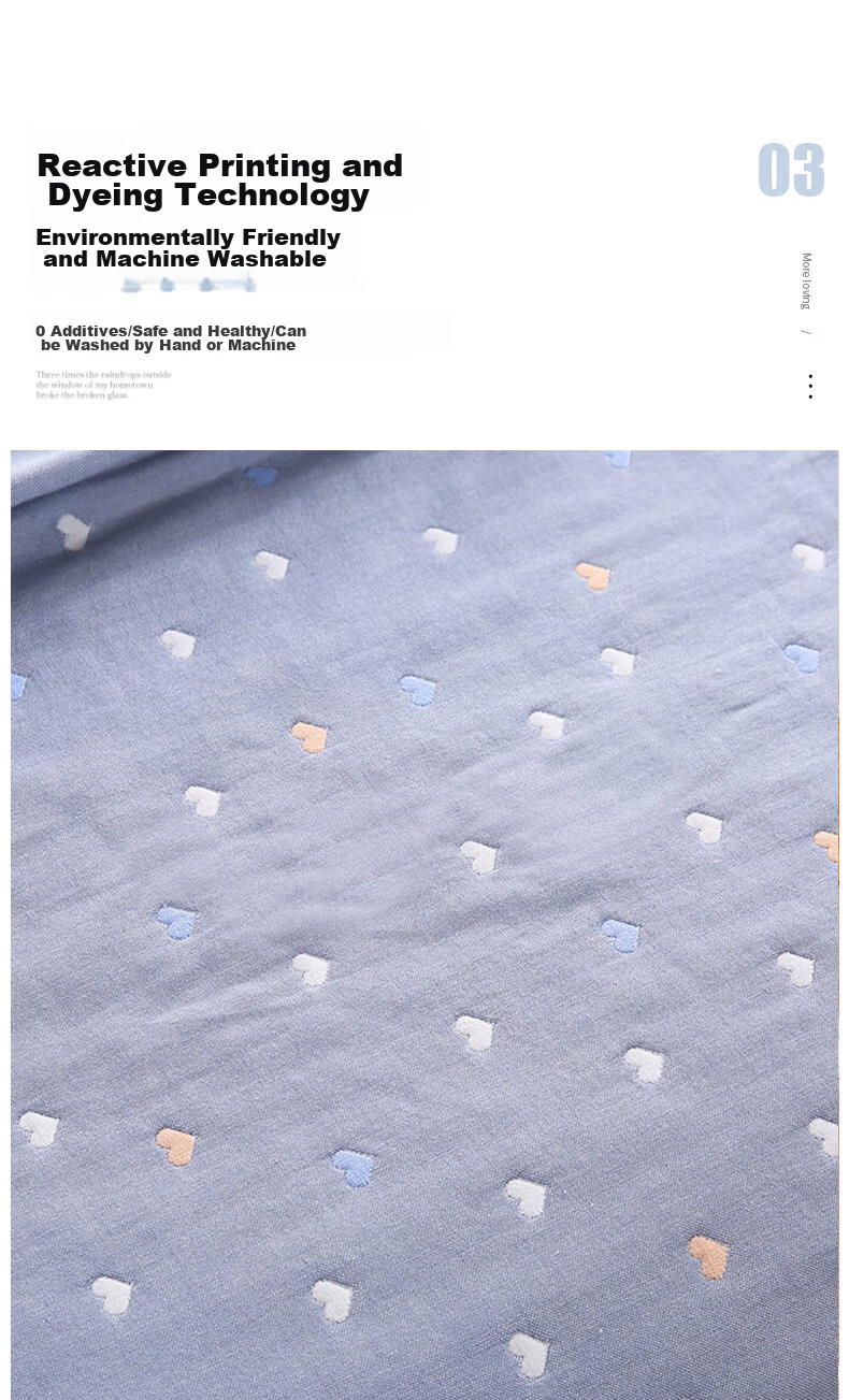 Grace Class 3A Antibacterial Six-Layer Towel Blanket, Nap Blanket, Pure Cotton Summer Air Conditioning Cover, Single Person, Aixin Gray, 150*200 9