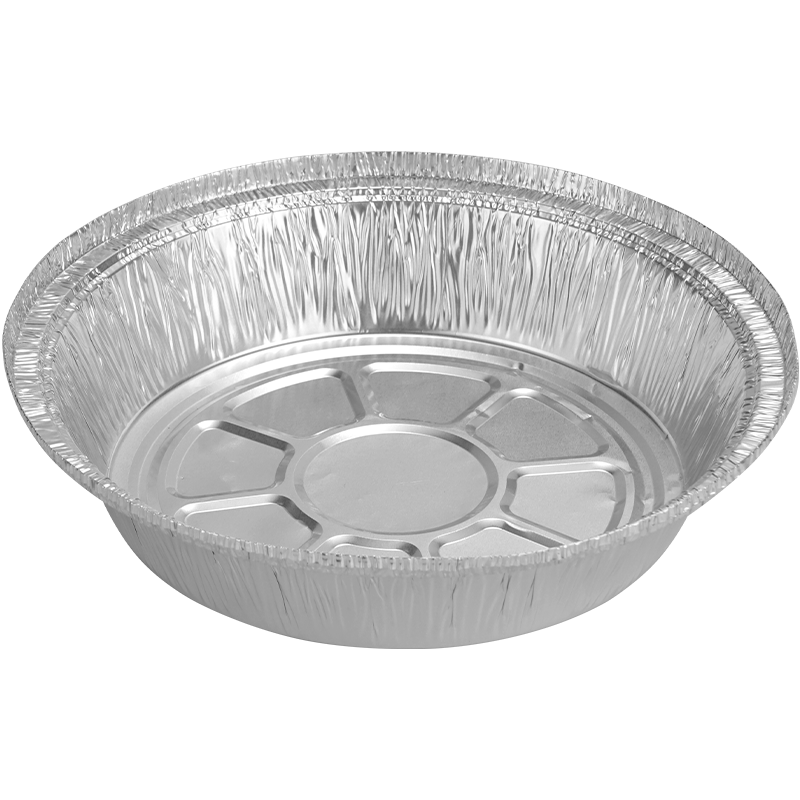 Guangyi Air Fryer Aluminum Foil Pans, Air Fryer Specific Paper Tin Foil Bowls, Aluminum Foil Baking Trays, 19cm*50 Pieces, GY8725