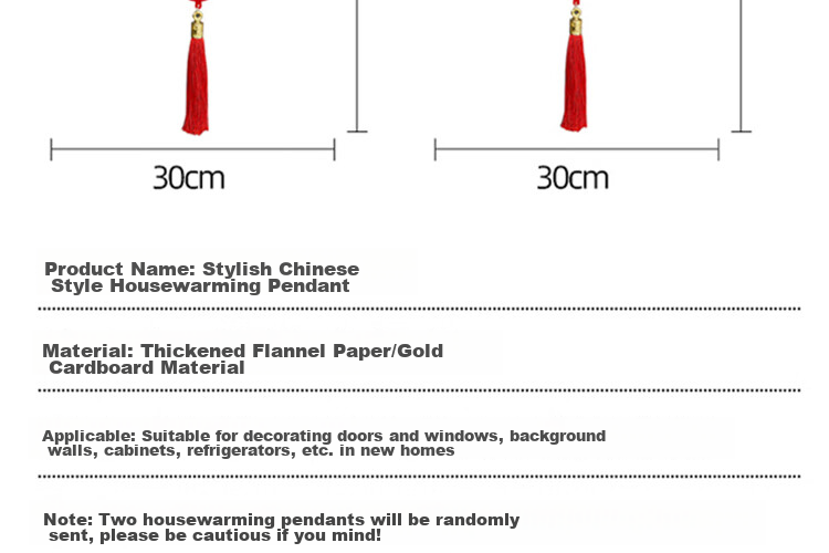 Ounizi Housewarming Red Envelopes, Moving Celebration Ceremony Decorations, Essential Housewarming Set of 10 Pieces 22