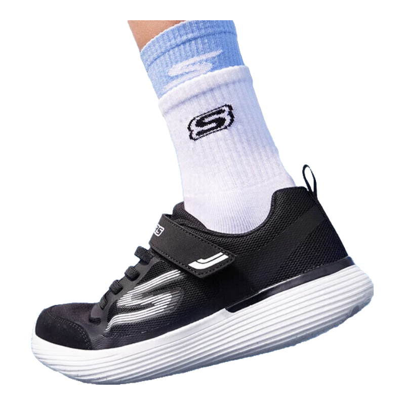 Skechers Boys' Mesh Breathable Shock-Absorbing Training Shoes, Lightweight Bouncy Children's Sneakers Running Shoes 405253L
