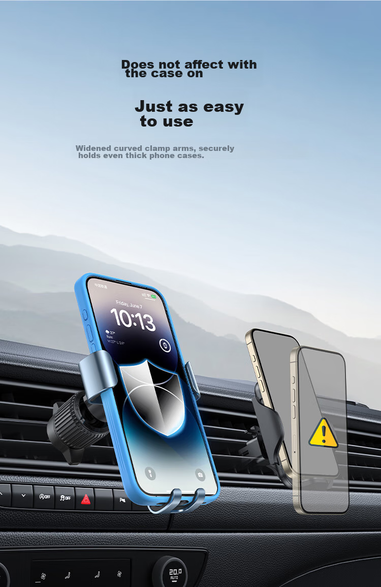 Baseus Car Phone Holder, Specially Designed for Vehicles And Trucks, Navigation Mount, Air Vent Mount, Interior Decoration Accessory 14