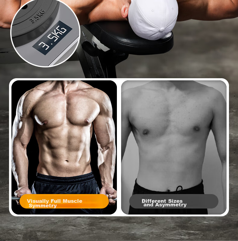 Li-Ning Adjustable Dumbbell Set for Men, Home Fitness Equipment Combination Barbell 20kg Strength Training Quick-Release Exercise 10