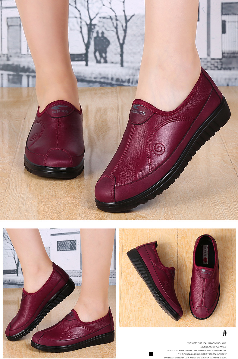 Ankang Old Beijing Cloth Shoes, Women's Soft-Soled Breathable Soft-Faced Shoes for Middle-Aged And Elderly, Lightweight Casual Round-Toe Shoes for Seniors AK77701 Black Size 40 8