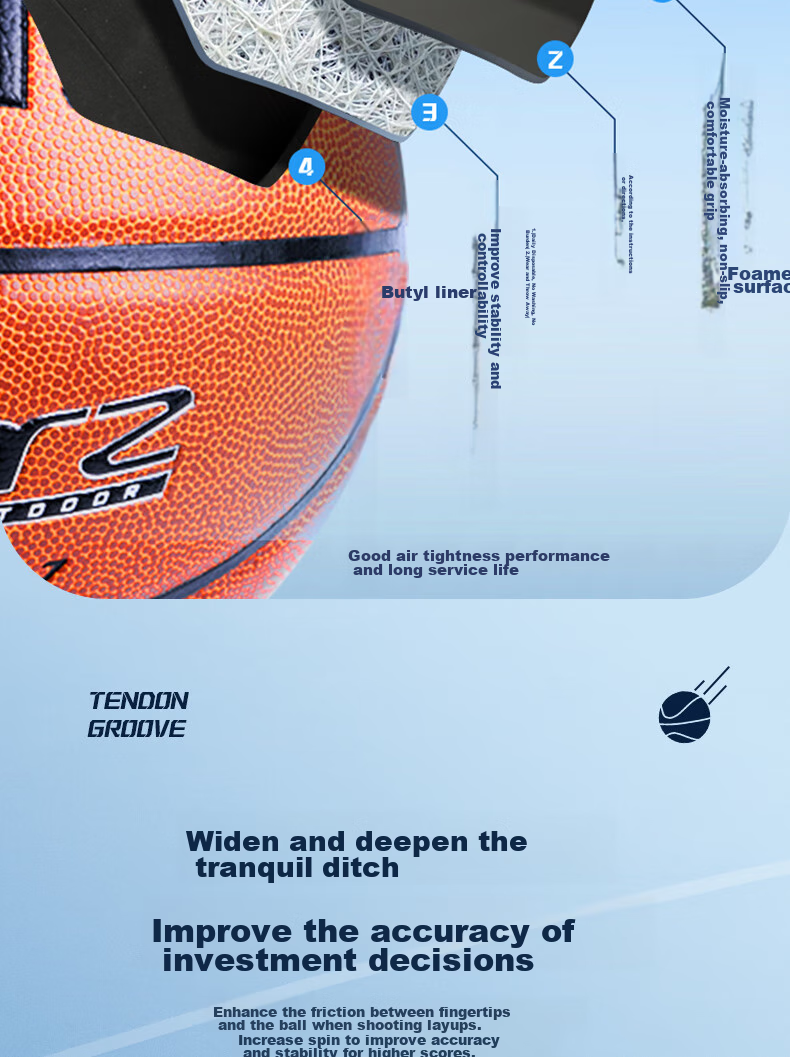 Deli No. 7 Youth Cool Black Graffiti Basketball, Standard Training, Non-Slip, Wear-Resistant, Indoor And Outdoor Universal Basketball 6