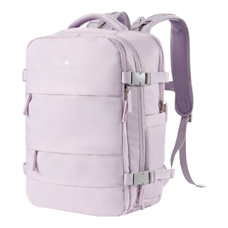 CAMEL Cloud Travel Backpack, Large Capacity Student Hiking Bag, Travel Sports Outdoor Leisure Backpack, Snow Purple