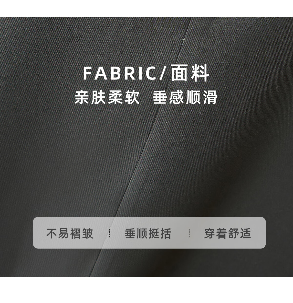 Chushen Spring Autumn Women's High Waist Half-Length Skirt with Double Piping Pocket Design, Elegant Commuter Versatile Simple A-Line Skirt S143B2016 7