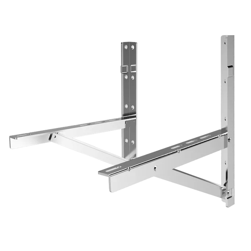 Jinying Thickened 2P Air Conditioner Bracket, Hanging Rack, Stainless Steel Outdoor Air Conditioner Bracket, 280KG Load Capacity, Universal Air Conditioner Support Frame for Gree, Aux, Midea 2 HP Air Conditioners