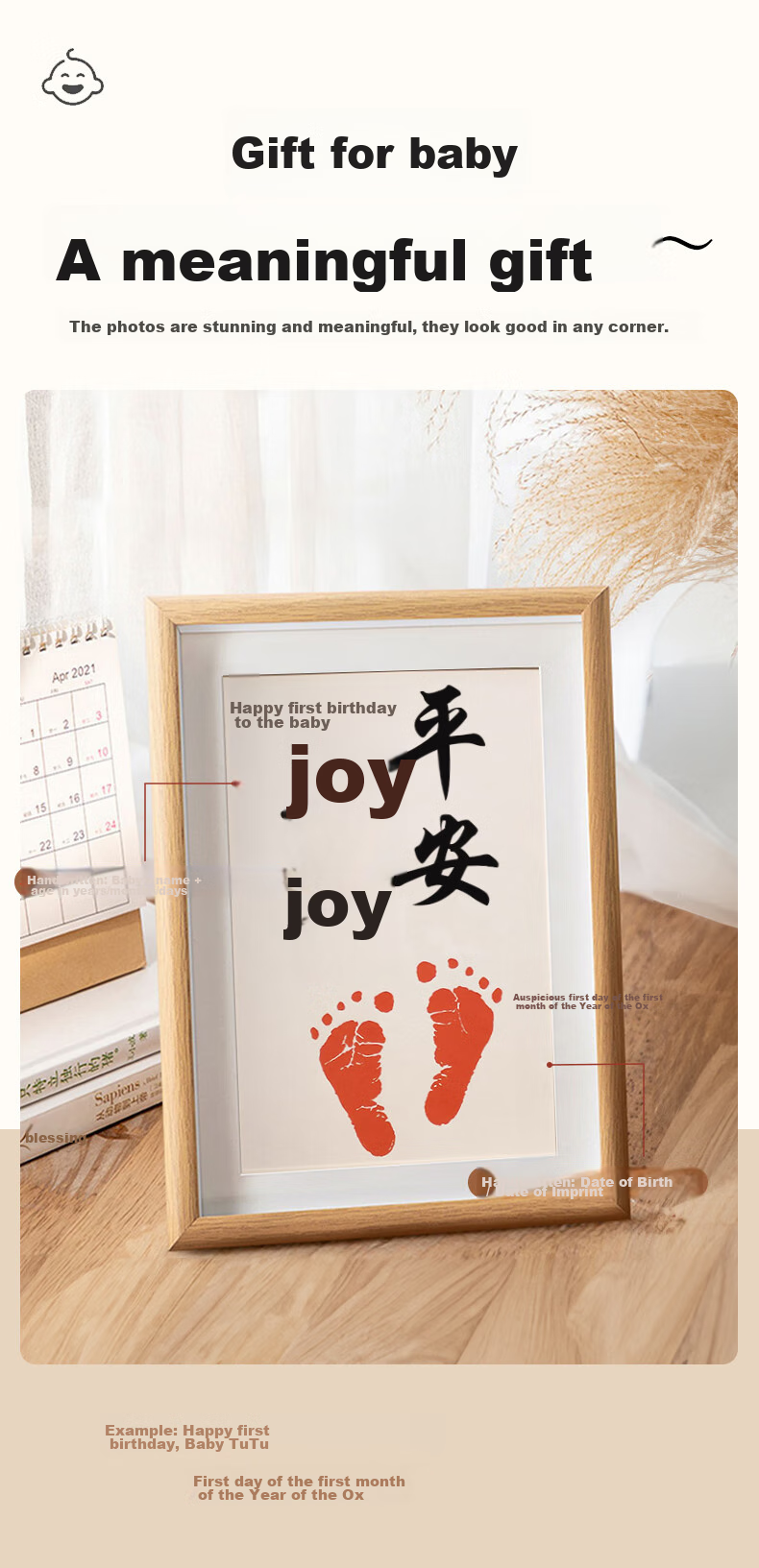 Guangduola Baby Red Envelope Birthday Red Packet Ceremony First Birthday Newborn Full Moon Red Packet Lucky Money Envelope 12-Pack 4