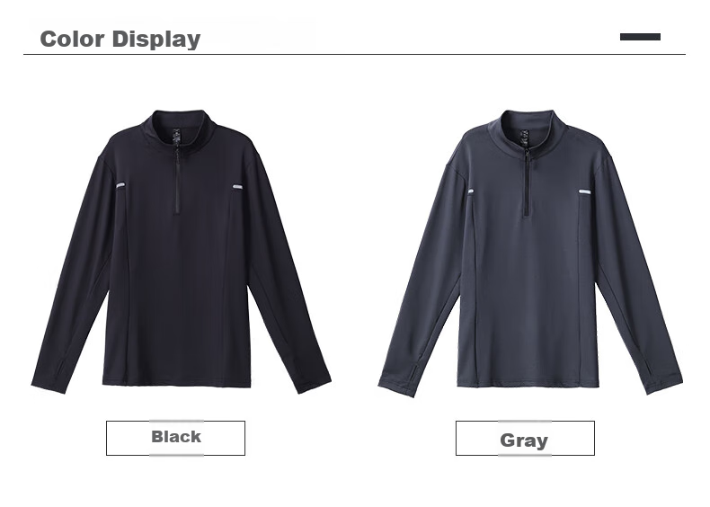 BURUITE Sports T-Shirt for Men, Autumn And Winter Tight-Fitting Quick-Dry Shirt, Badminton Wear, Fitness Clothing, Long-Sleeve Running And Cycling Apparel 8
