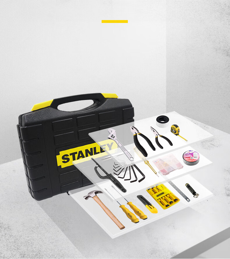 STANLEY Household Tool Set, Repair Hardware Manual Tools, Cost-Effective 10-Piece Set EC-010 [Bestseller] 1