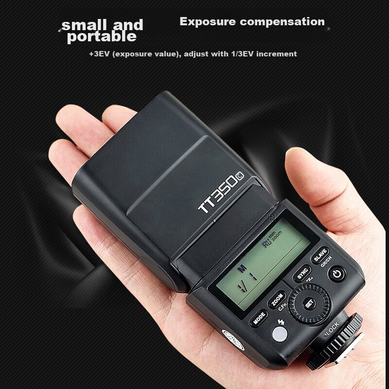 Godox TT350S Hot Shoe Light, Outdoor Photography Light, Sony Version, High-Speed TTL Hot Shoe Light