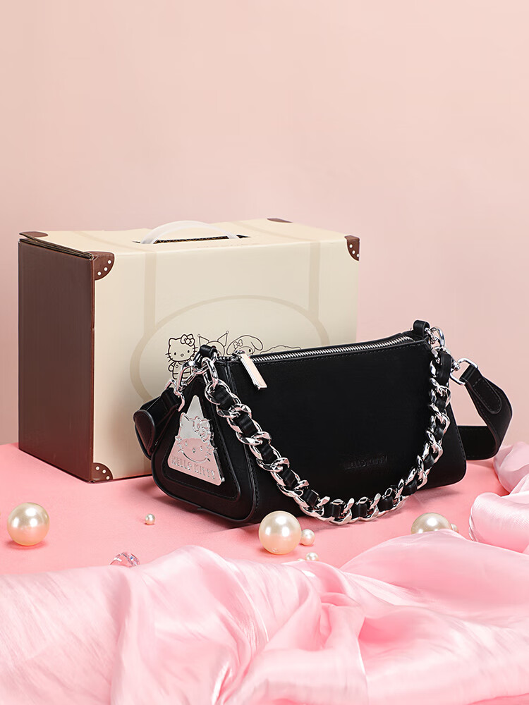 Mesuca X Hello Kitty Women's Handbag, Shoulder Crossbody Bag for Women, Gift Box Packaging, Birthday Gift for Girls 22