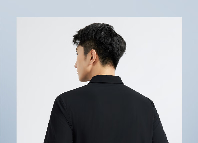 361° Men's Short Sleeve T-Shirt Spring Summer Polo Shirt Sportswear Fitness Loose Ice Silk Sun Protection 652524103D-6 33