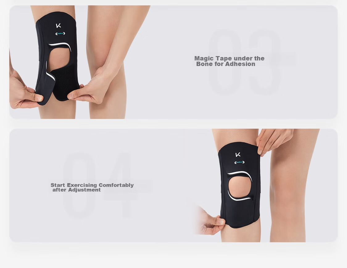 Keep Skin-Friendly Bare-Feel Knee Brace for Fitness, Basketball, Running, Jumping Training, Sports Meniscus Knee Protector K-Rox 28