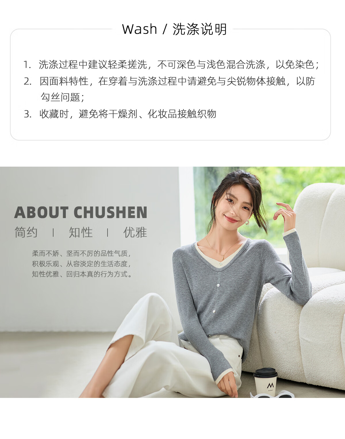 Chushen Women's Casual Pants with Elastic Waist, Versatile Slimming Effect, Pockets, Casual Tapered Leg Sweatpants Sports Pants S143K2006 23
