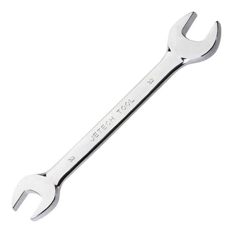 JETECH Open-End Wrench Mirror Polished Double Open-End Spanner High Hardness Dual-Purpose Wrench Automotive Repair Tool OWSF30-32