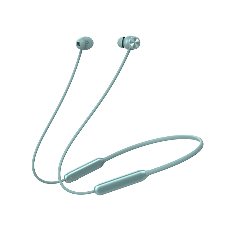 HONOR LCHSE Running And Cycling Sports Bluetooth Headphones with Neckband, 42dB Deep Noise Reduction, Large Amplitude Pumping Unit, Blue-Green Color
