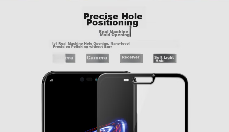 ESCASE Huawei Nova 4/5i/6se Tempered Glass Screen Protector Full Coverage All-Glass No White Edge for Nova 4/5i/6se Universal High Definition Clear 5