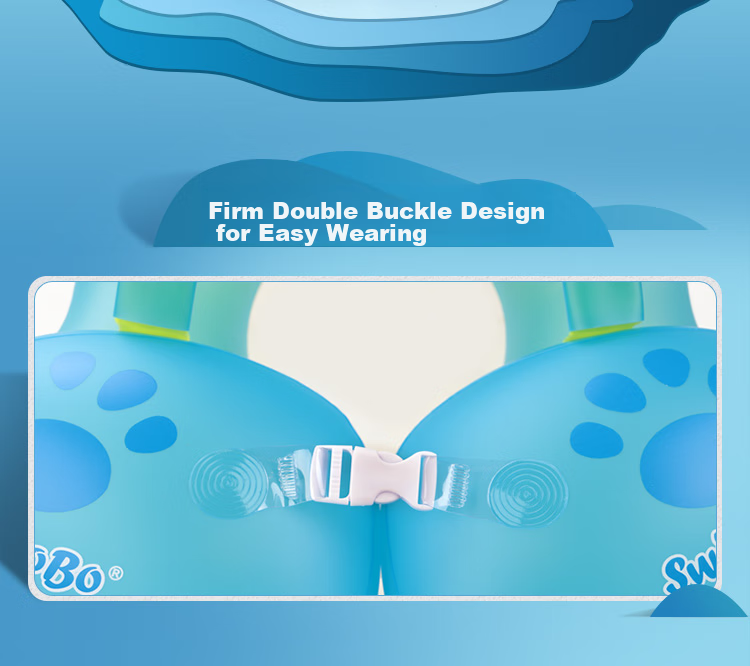 Kingpou Baby Swim Ring, Infant Armpit Ring, Children's Swimming Ring, Home-Use Kids Armpit Float Ring BO1022S 2
