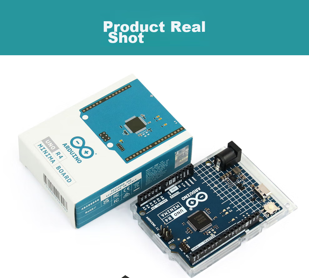 Arduino Uno R4 Minima Development Board Starter Kit IoT Development Visual Pan-Tilt Tracking 17