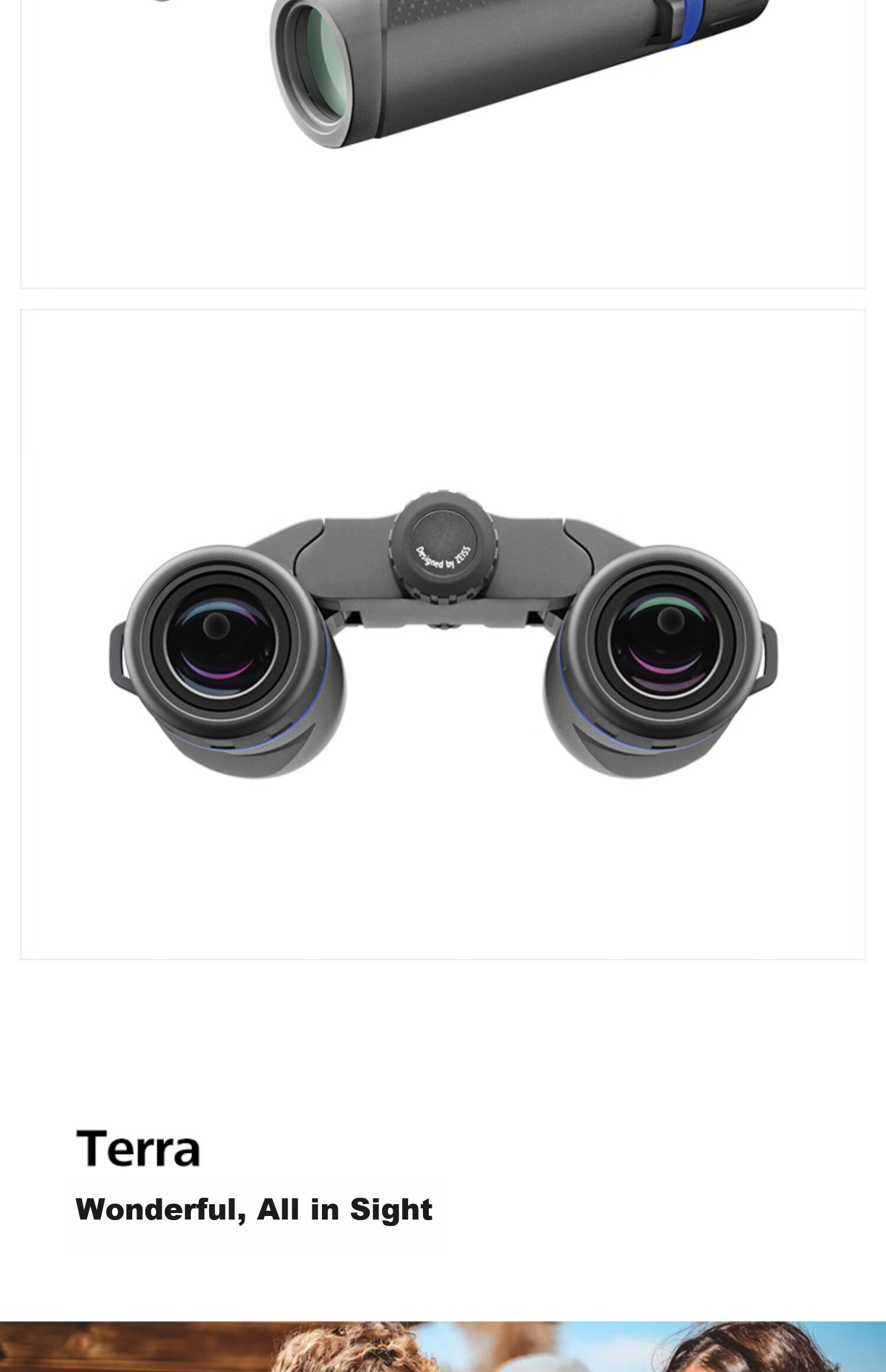 ZEISS Binoculars for Children, 10x25 Gray Portable Magnifying Foldable with Phone Connection, Suitable for Concerts And Outdoor Use 22